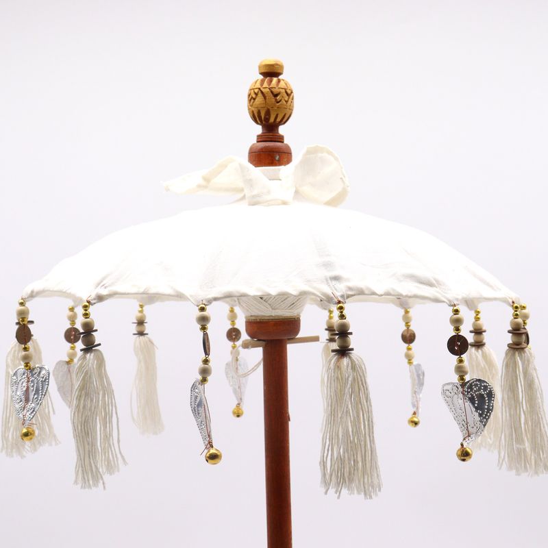 Bali Home Decor Slnečník - Bavlna - Prírodný - 40 cm