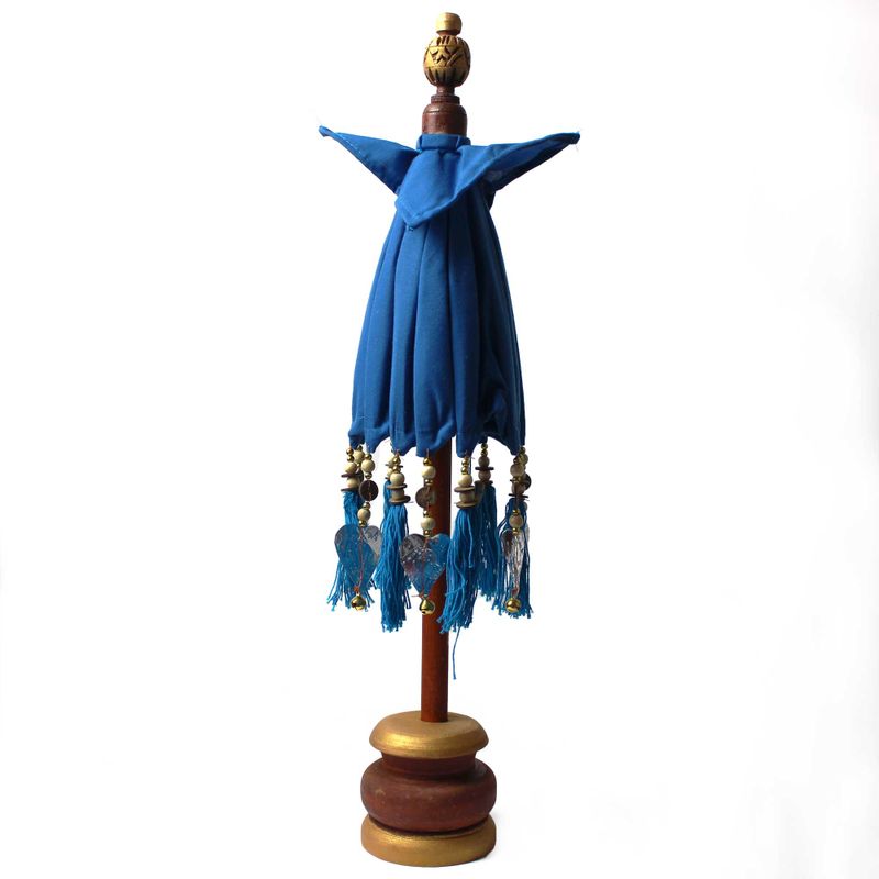 Bali Home Decor Slnečník - Bavlna - Tyrkysový - 40cm
