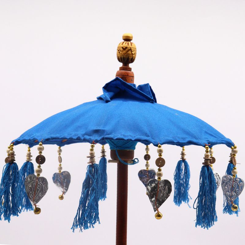 Bali Home Decor Slnečník - Bavlna - Tyrkysový - 40cm