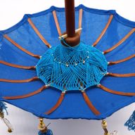 Bali Home Decor Slnečník - Bavlna - Tyrkysový - 40cm