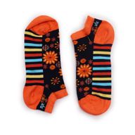 Bambusové ponožky  Hop Hare Nízke (36-40) - Mandala Kvety