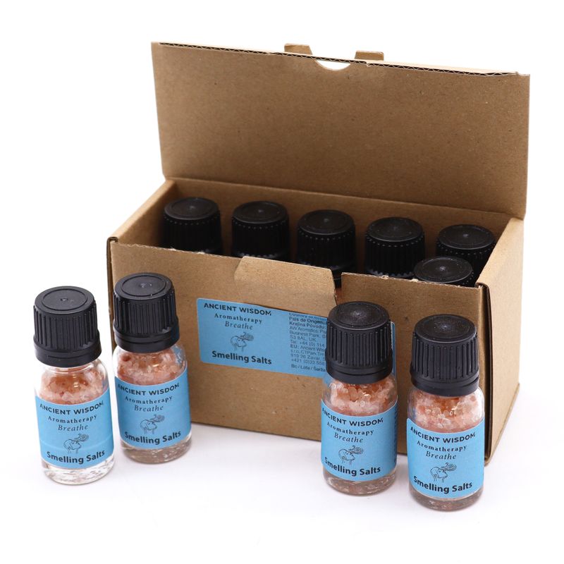 Aromaterapeutická Inhalačná Soľ - Nadýchnite sa