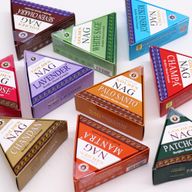 42g Jumbo Golden Nag Vonné Kužele Tečúci Dym - Reiki Energia