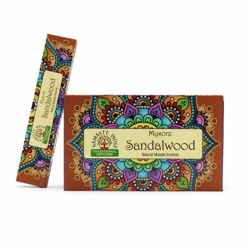Vonné Tyčinky Namaste Mandala Masala - Santalové Drevo
