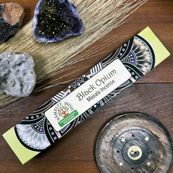 Vonné Tyčinky Namaste Mandala Masala - Čierne Ópium