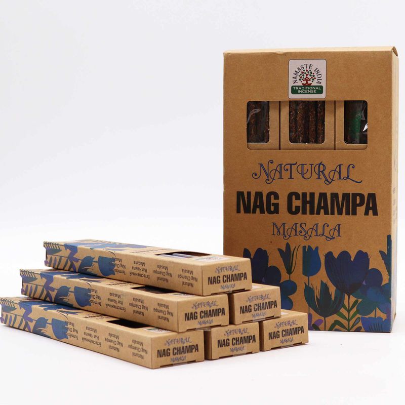 Prírodné Botanické Tyčinky Masala  - Nag Champa