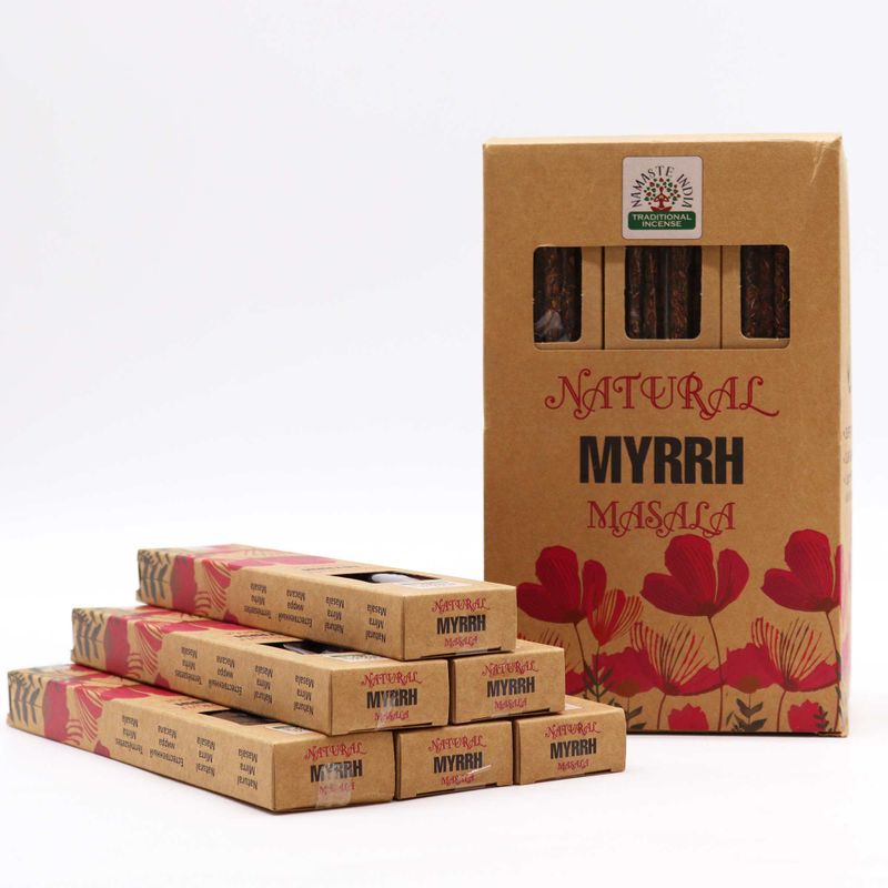 Prírodné Botanické Tyčinky Masala - Myrha