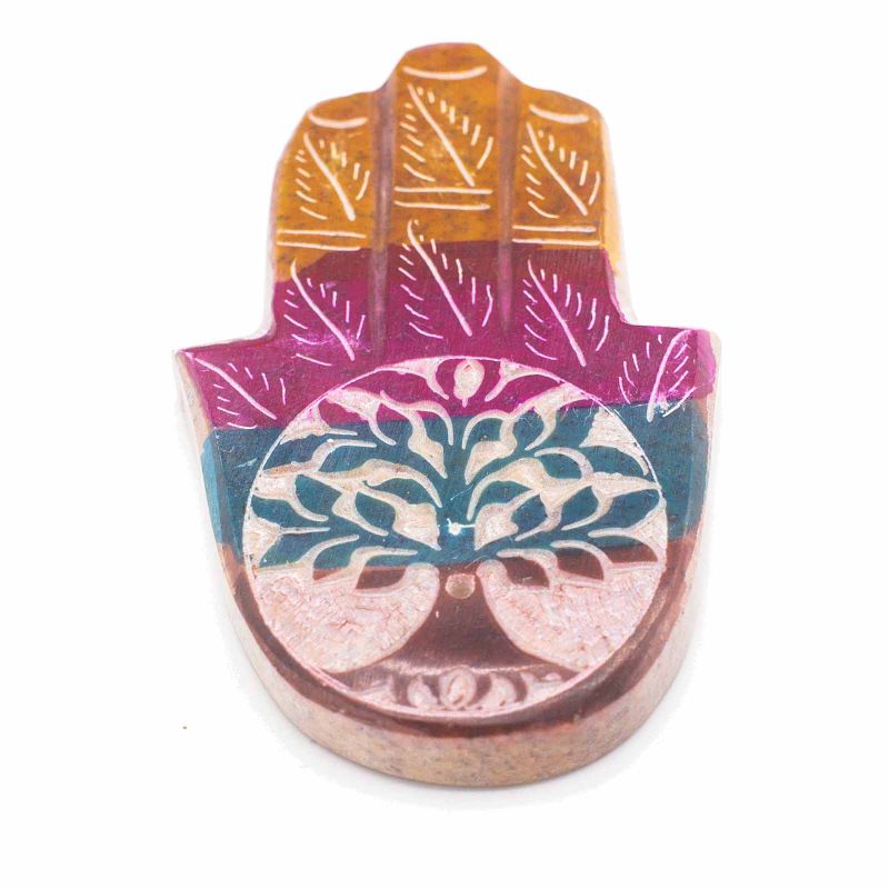 Stojan na Vonné Tyčinky Hamsa 9x6cm - Strom života
