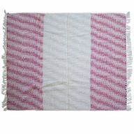 Boho Pohodlný Prehoz - 125 x 150 cm - Rubínová Dvojfarebná