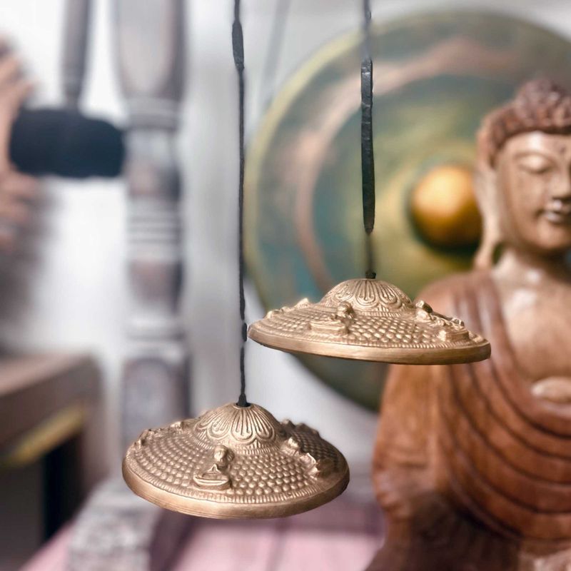 Tibetská Tingsha - Sedem Chakrier - cca 7cm