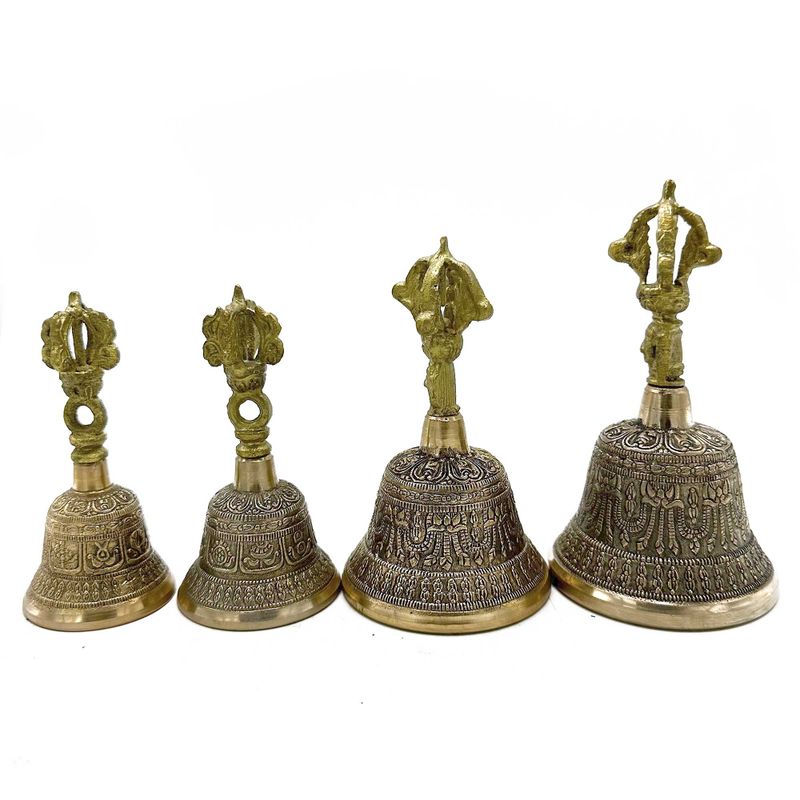 Stredný Tibetský Zvonček Tingsha - 6x11,5cm