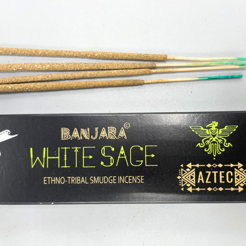 Banjara Tribal Tyčinky - Biela Šalvia