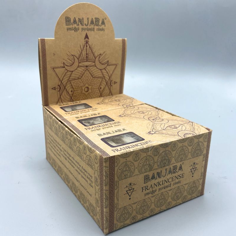 Banjara Vykurovacie Pyramídové Kužele - Kadidlo