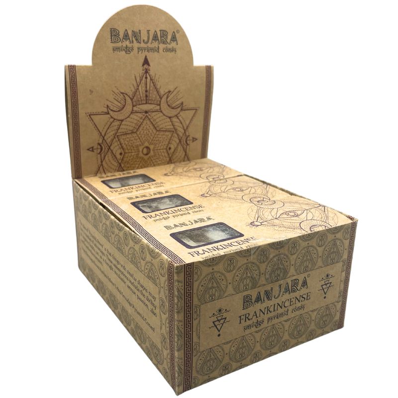 Banjara Vykurovacie Pyramídové Kužele - Kadidlo