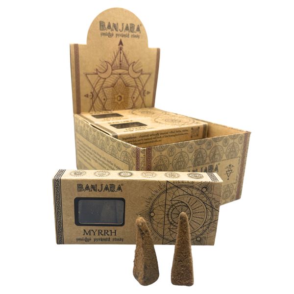 Banjara Vykurovacie Pyramídové Kužele - Myrha