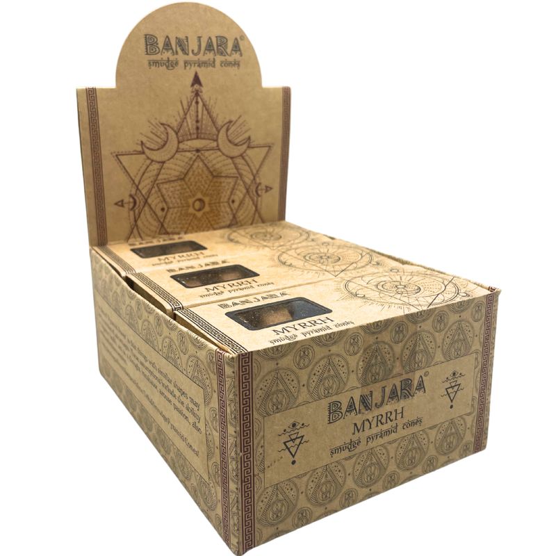 Banjara Vykurovacie Pyramídové Kužele - Myrha