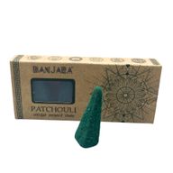 Banjara Vykurovacie Pyramídové Kužele - Pačuli