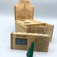 Banjara Vykurovacie Pyramídové Kužele - Pačuli