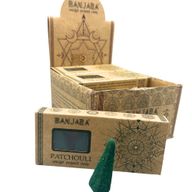 Banjara Vykurovacie Pyramídové Kužele - Pačuli