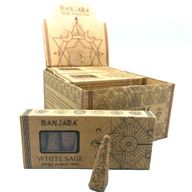 Banjara Vykurovacie Pyramídové Kužele - Biela Šalvia