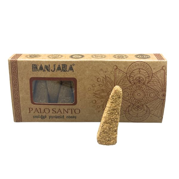 Banjara Vykurovacie Pyramídové Kužele- Palo Santo