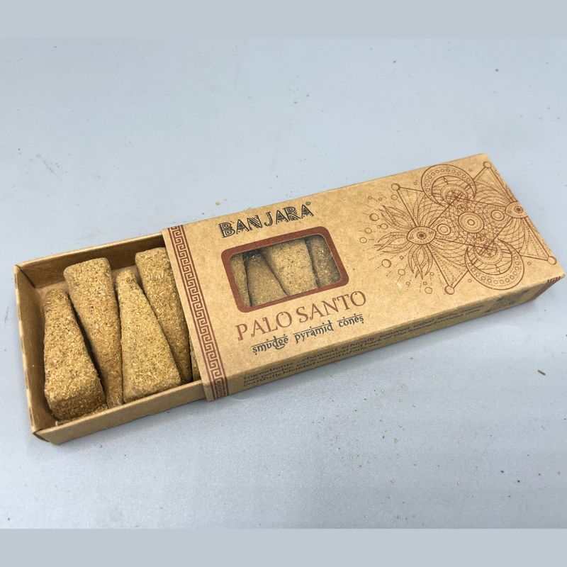 Banjara Vykurovacie Pyramídové Kužele- Palo Santo
