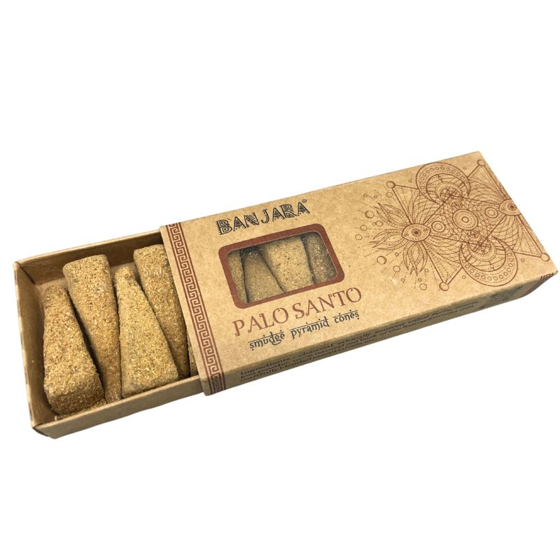 Banjara Vykurovacie Pyramídové Kužele- Palo Santo
