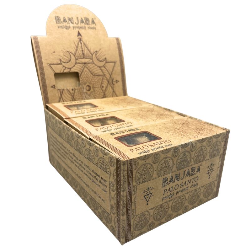 Banjara Vykurovacie Pyramídové Kužele- Palo Santo