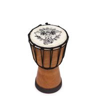 Ručne Vyrobený Bubon Djembe -  Výška 20cm