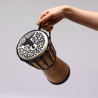 Ručne Vyrobený Bubon Djembe - Výška 25cm