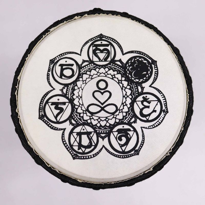 Ručne Vyrobený Bubon Djembe - Výška 30cm