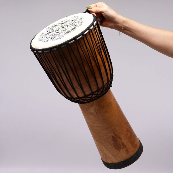 Ručne Vyrobený Bubon Djembe - Výška 50cm