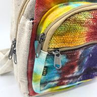 Tie Dye Konopná Taška cez Rameno