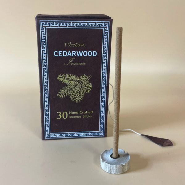 Darčeková Sada Himalájskeho Kadidla Sugandhit Dhoop - Cédrové Drevo