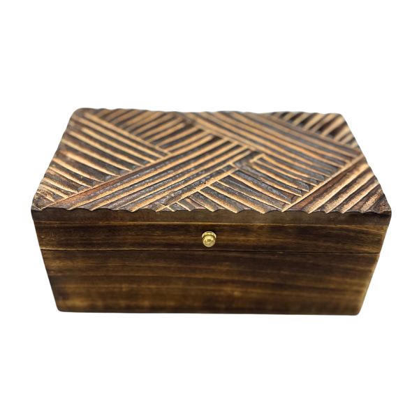 Vintage Deco - Viacúčelová Krabička - 22x12x10cm - Starožitné Linky