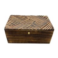 Vintage Deco - Viacúčelová Krabička - 22x12x10cm - Starožitné Linky