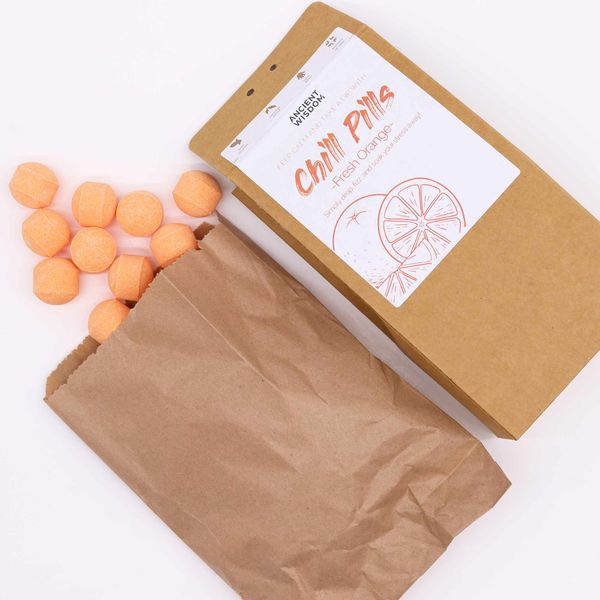 Šumivé Guličky do Kúpeľa Darčekové Balenie 350g - Svieži Pomaranč