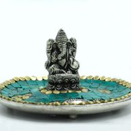 Tibetský Stojan na Vonné Tyčinky a Kužele - Ganesh
