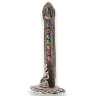 Stojan na Vonné Tyčinky 7 Čakrová Veža Budha 16x6x7cm