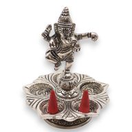 Stojan na Vonné Kužele Tancujúca Ganesha 14x10cm