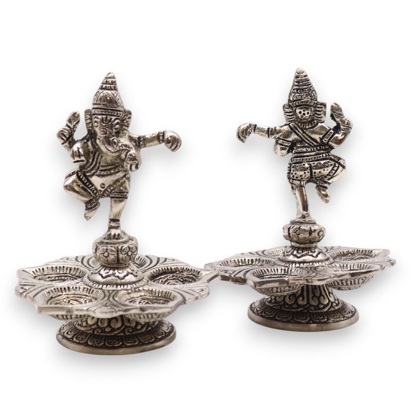 Stojan na Vonné Kužele Tancujúca Ganesha 14x10cm