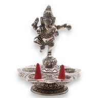 Stojan na Vonné Kužele Tancujúca Ganesha 14x10cm