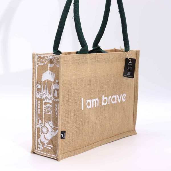 Hop HareJutová Taška - I am Brave
