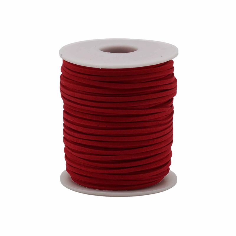 Rolka Bavlnenej Šnúrky -  2.5mm x 45m - Červená A056