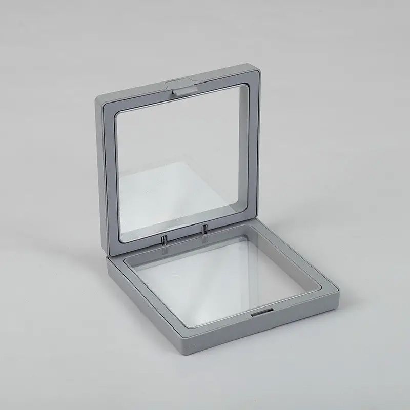 Veľký 3D Rámik s Flexibilnou Fóliou 11x11cm - Šedý