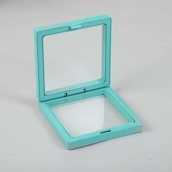 Stredný 3D Rámik s Flexibilnou Fóliou 9x9cm - Modrozelený