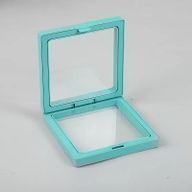 Veľký 3D Rámik s Flexibilnou Fóliou 11x11cm - Modrozelený