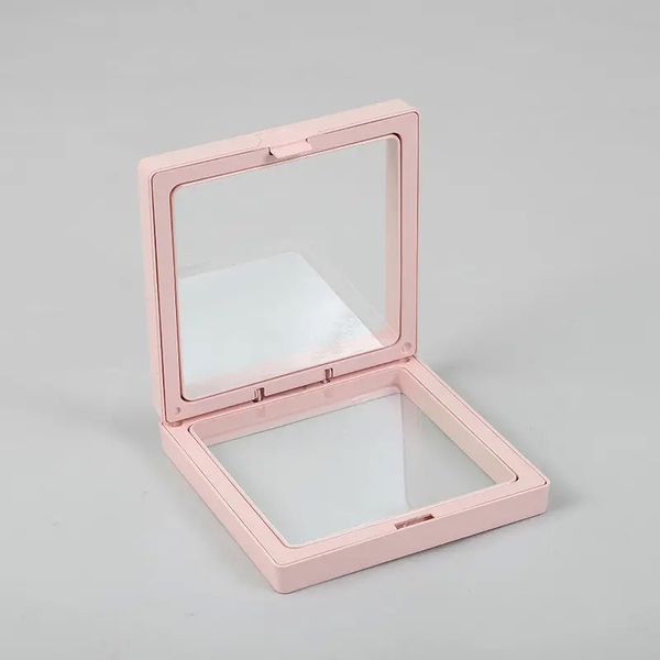 Veľký 3D Rámik s Flexibilnou Fóliou 11x11cm - Ružový