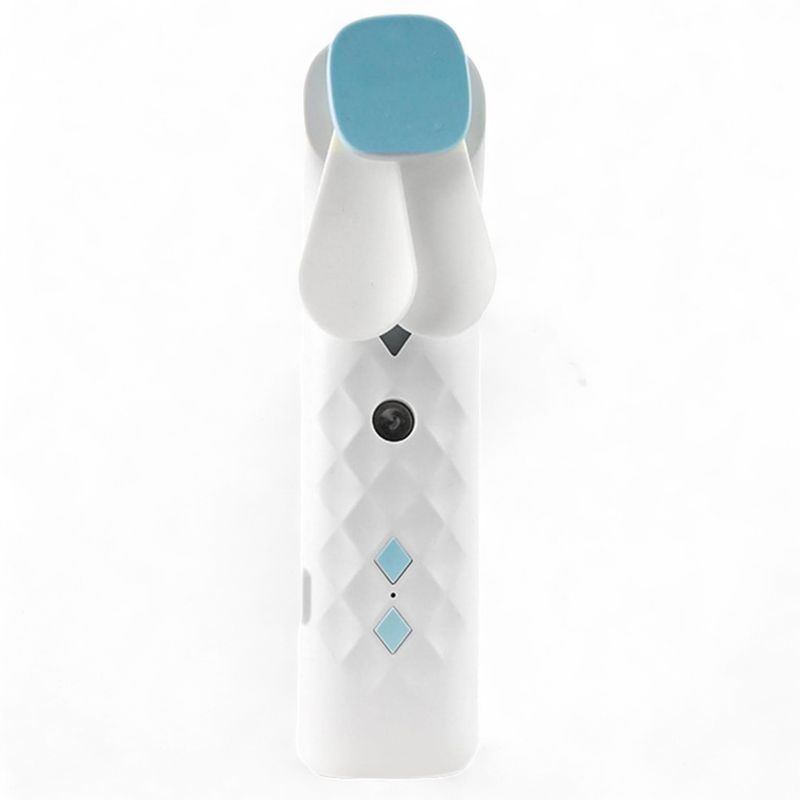Biely Nano-Hmla Tvárový Ventilátor / Sprej - USB Nabíjateľný