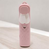Ružový Nano-Hmla Tvárový Ventilátor / Sprej - USB Nabíjateľný